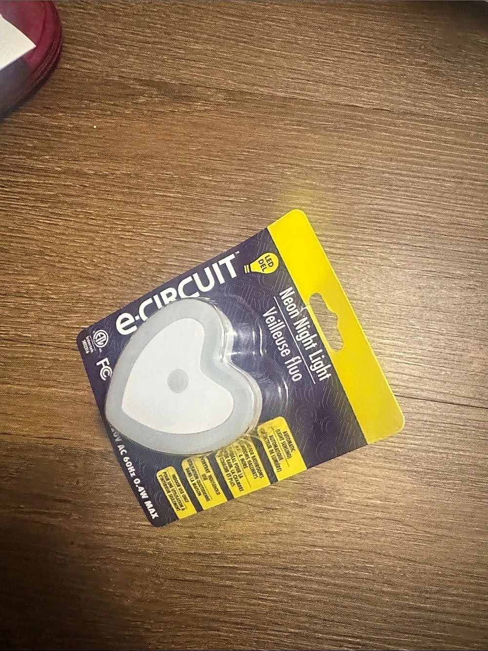e-Circuit Motion Light White Athletic Wearable